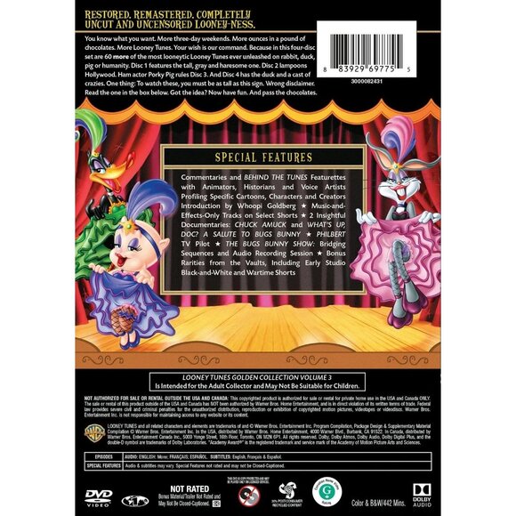 Looney Tunes Golden Collection Volume Three 4-Disc Collection - Picture 2 of 7